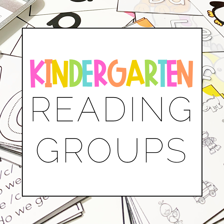 Kindergarten Reading Groups