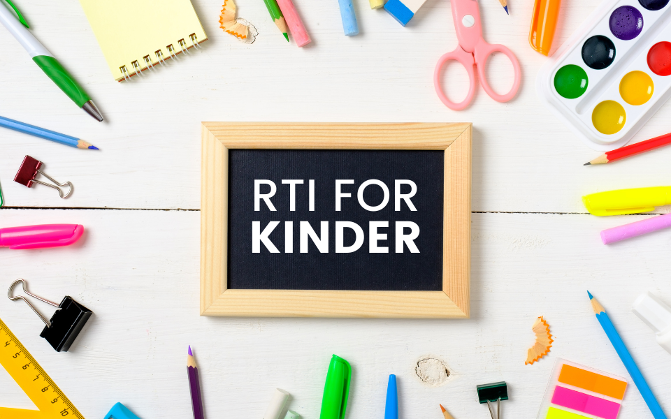 RTI Interventions for Kindergarten